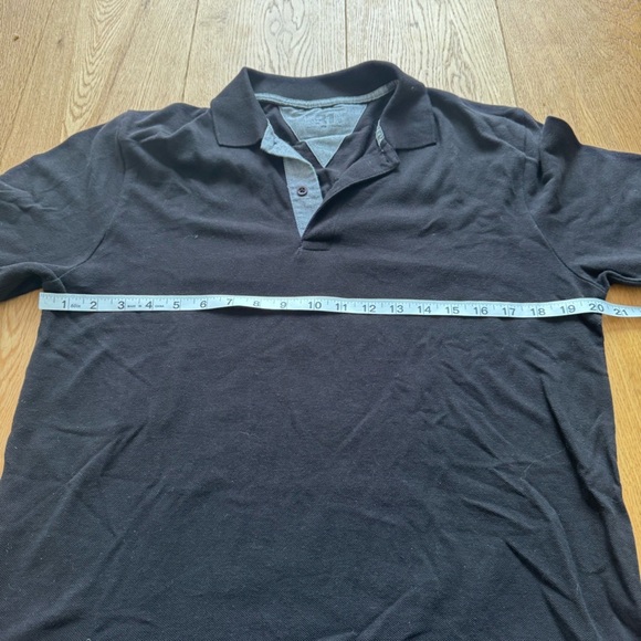SIMONS LE 31 Men's Black Organic Cotton Polo Shirt - M - Picture 11 of 11